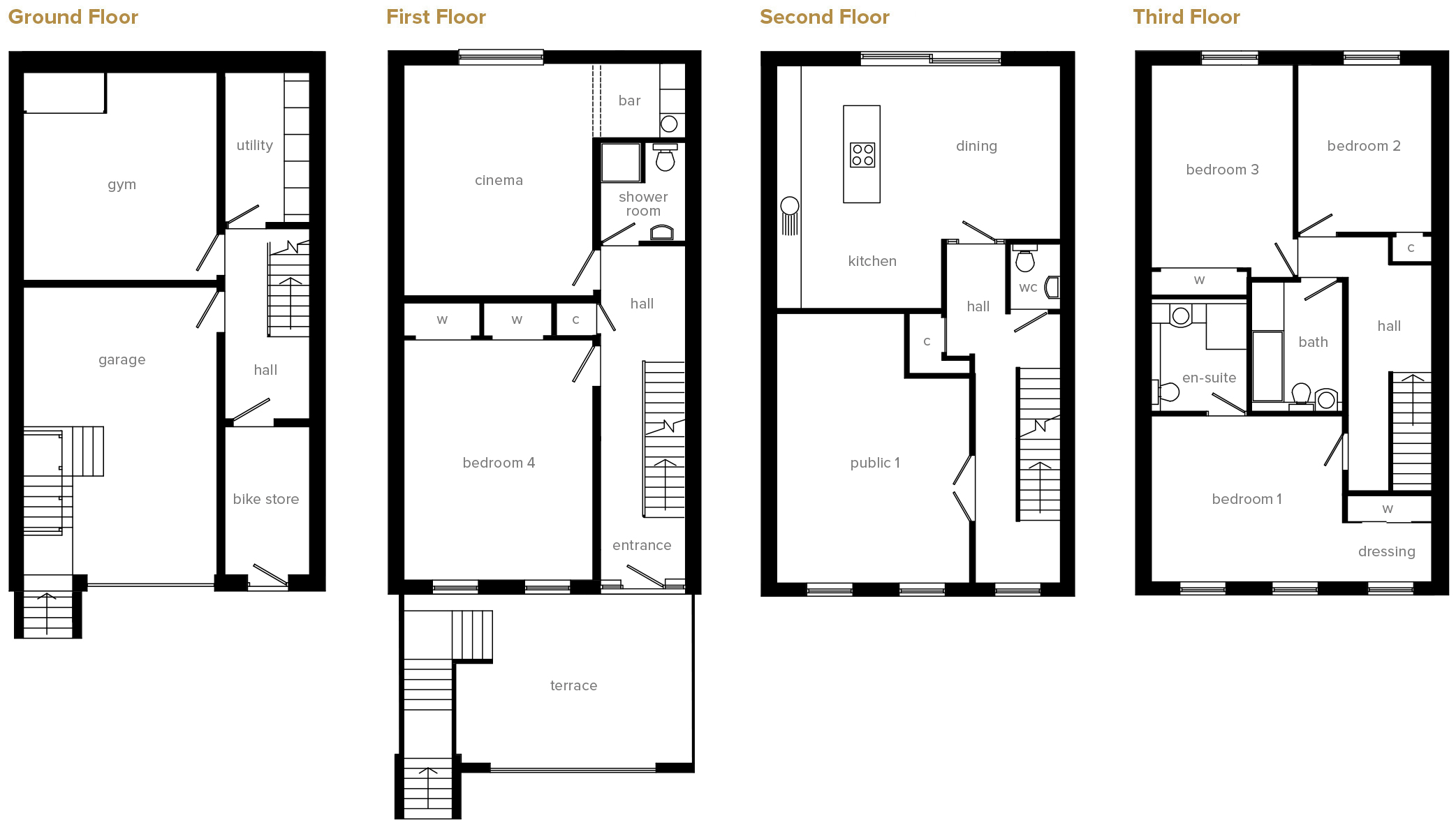 Rowan Floorplan